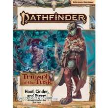 Paizo Publishing PZO15208SC - Pathfinder Adventure Path: Hoof, Cinder, and Storm (Triumph of the Tusk 2 of 3)