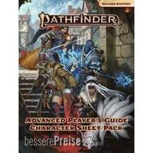 Paizo Publishing PZO2220 - Pathfinder Advanced Players Guide Character Sheet Pack (P2)