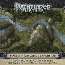 Paizo Publishing PZO4080 - Pathfinder Flip-Tiles: Forest Highlands Expansion