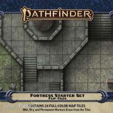 Paizo Publishing PZO4091 - Pathfinder Flip-Tiles: Fortress Starter Set