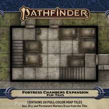 Paizo Publishing PZO4094 - Flip-Tiles: Fortress Chambers Expansion Set