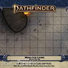 Paizo Publishing PZO4097 - Pathfinder Flip-Tiles: Monster Lairs