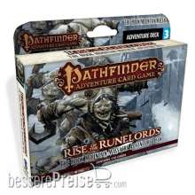 Pathfinder Adventure Card Game PZO6003 - Rise of the Runelords The Hook Mountain Massacre Adventure Deck