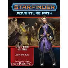 Paizo Publishing PZO7238 - Starfinder Adventure Path: Crash & Burn (Fly Free or Die 5 of 6)