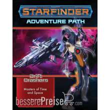 Paizo Publishing PZO7248 - Starfinder Adventure Path: Masters of Time and Space (Drift Crashers 3 of 3)