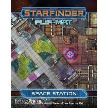 Paizo Publishing PZO7306 - Starfinder Flip-Mat: Space Station