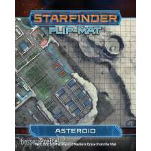 Paizo Publishing PZO7308 - Starfinder Flip-Mat: Asteroid