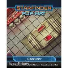 Paizo Publishing PZO7315 - Starfinder Flip-Mat: Starliner