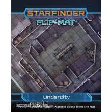 Paizo Publishing PZO7316 - Starfinder Flip-Mat: Undercity