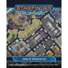 Paizo Publishing PZO7321 - Starfinder Flip-Mat: Giant Starship