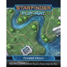 Paizo Publishing PZO7326 - Starfinder Flip-Mat: Forest Moon