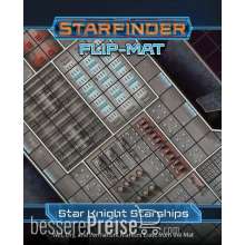 Paizo Publishing PZO7332 - Starfinder Flip-Mat: Star Knight Starships