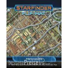 Paizo Publishing PZO7334 - Starfinder Flip-Mat: Metropolis