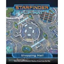 Paizo Publishing PZO7342 - Starfinder Flip-Mat: Shopping Mall