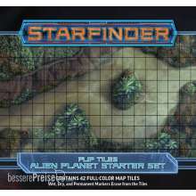 Paizo Publishing PZO7505 - Starfinder Flip-Tile: Alien Planet Starter Set