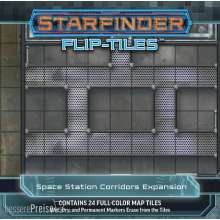 Paizo Publishing PZO7510 - Starfinder Flip-Tiles: Space Station Corridors Expansion Set