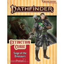 Paizo Publishing PZO90154 - Pathfinder Adventure Path: Siege of the Dinosaurs (Extinction Curse 4 of 6) (P2)