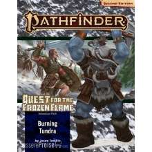 Paizo Publishing PZO90177 - Pathfinder Adventure Path: Burning Tundra (Quest for the Frozen Flame 3 of 3) (P2)