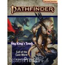 Paizo Publishing PZO90194 - Pathfinder Adventure Path #194: Cult of the Cave Worm (Sky Kings Tomb 2 of 3)