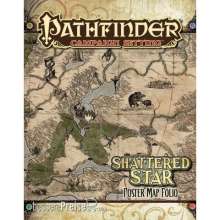 Paizo Publishing PZO9254 - The Shattered Star Poster Map Folio