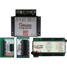 Qdecoder QD097 - Startpaket ZA3-Base ZA3-Servo-8 ZA3-Switch16, ZA3-POL-8