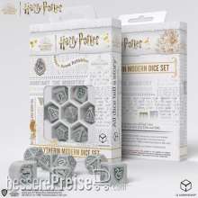 Q-Workshop QWS190142/2023/2/B - Harry Potter. Slytherin Modern Dice Set - White