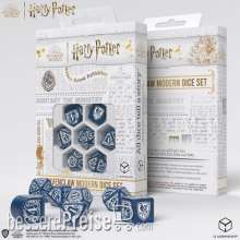 Q-Workshop QWS190142/2023/3/A - Harry Potter. Ravenclaw Modern Dice Set - Blue