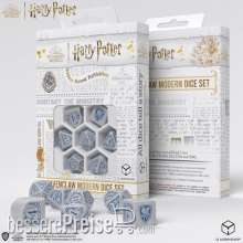 Q-Workshop QWS190142/2023/3/B - Harry Potter. Ravenclaw Modern Dice Set - White