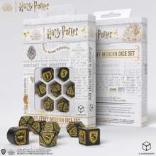 Q-Workshop QWS190142/2023/4/A - Harry Potter. Hufflepuff Modern Dice Set - Black