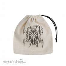 Q-Workshop QWSBVAM101 - Vampire Beige & black Basic Dice Bag