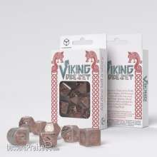 Q-Workshop QWSRVIK05 - Viking Modern Dice Set: Niflheim