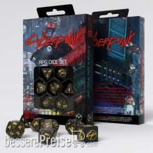 Q-Workshop QWSSCPU07 - Cyberpunk Red Dice Set: Wet Work