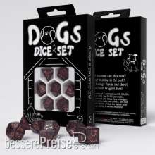 Q-Workshop QWSSDOG01 - DOGS Dice Set: Luna