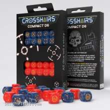 Q-Workshop QWSSTCA01 - Crosshairs Compact D6: Cobalt&Red