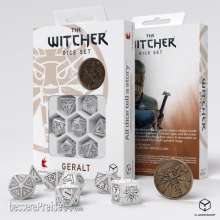 Q-Workshop QWSSWGE01 - The Witcher Dice Set. Geralt - The White Wolf