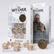 Q-Workshop QWSSWVE01 - The Witcher Dice Set. Vesemir - The Old Wolf