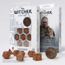 Q-Workshop QWSSWVE03 - The Witcher Dice Set. Vesemir - The Wise Witcher