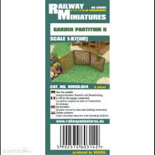 Railway Miniatures RMH0-014 - RMH0:014 Garden Partition II - Railway Miniatures
