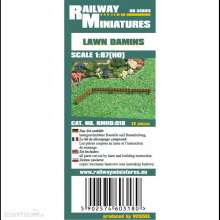 Railway Miniatures RMH0-018 - RMH0:018 Lawn Damins - Railway Miniatures