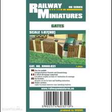 Railway Miniatures RMH0-021 - RMH0:021 Gates - Railway Miniatures