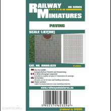 Railway Miniatures RMH0-029 - RMH0:029 Paving - Railway Miniatures