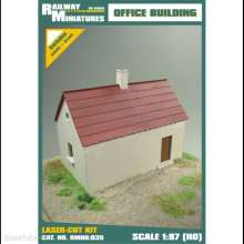 Railway Miniatures RMH0-035 - RMH0:035 Office Building - Railway Miniatures