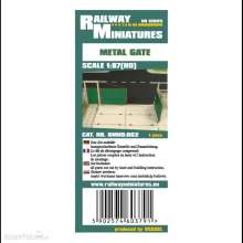 Railway Miniatures RMH0-062 - RMH0:062 Metal Gate - Railway Miniatures