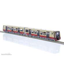 Rietze S11006 - Stadler/Siemens BR 483 Fahrmodell S-Bahn Berlin 100 Jahre, 483 008 2tlg. Viertelzug, 1:87