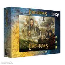 SD Toys SDTLTR25141 - Herr der Ringe Puzzle Poster (1000 Teile)