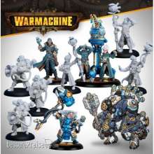 Steamforged Games SFGIKCGN280 - Warmachine: Cygnar Storm Forge Command Cadre