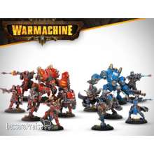 Steamforged Games SFGIKCKSS154 - Warmachine: Two Player Starter Set (Khador vs Cygnar)