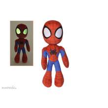 Simba SIM6315875810X12 - Marvel Plüschfigur Glow In The Dark Augen Spider-Man 25 cm