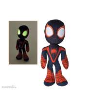 Simba SIM6315875812X12 - Marvel Plüschfigur Glow In The Dark Augen Miles Morales 25 cm