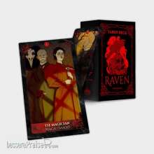 Shadowlands Games SLGRAV004 - Raven- Tarot Deck